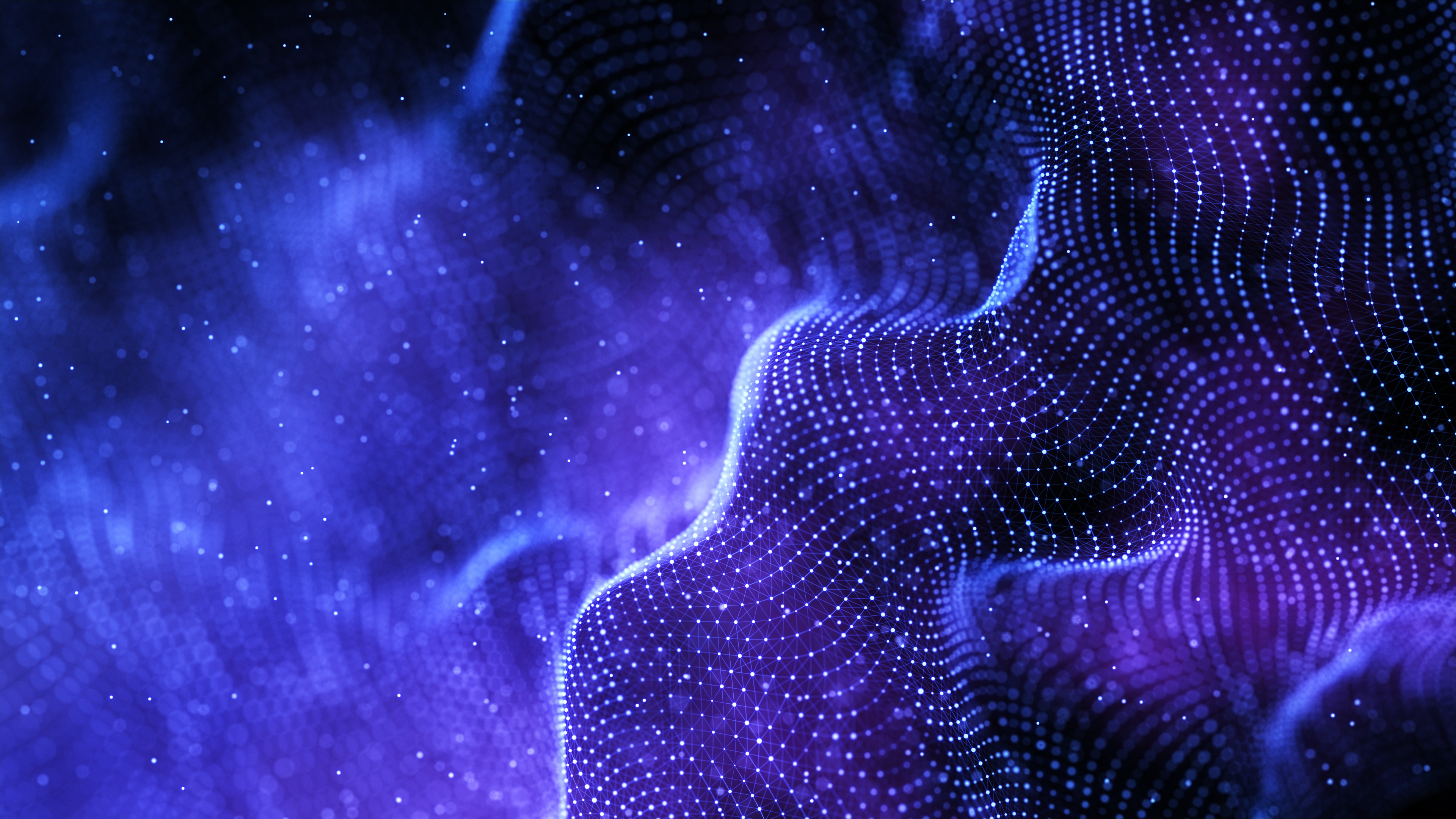 Futuristic Wave background